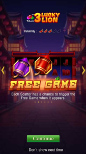 3 LUCKY LION APK DOWNLOAD | 5×6 MATCH GAME | FREE BONUS MODE | PLAY 3 LUCKY LION 1